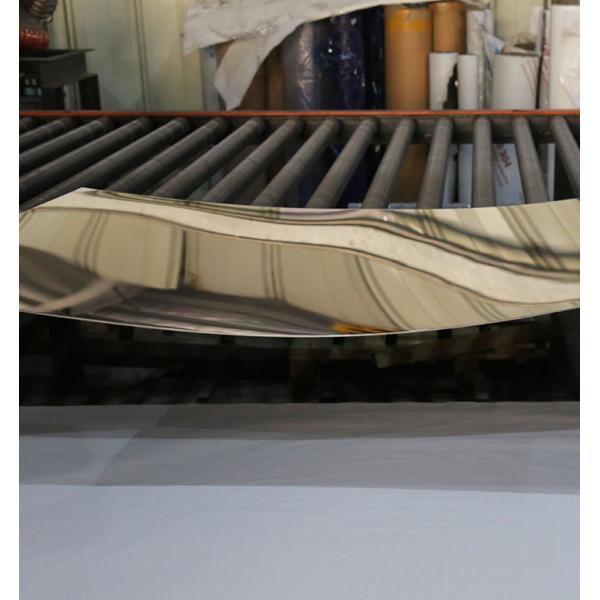 Ba Stainless Steel Sheets Colored Gold Mirror Plate 201 304 316 430