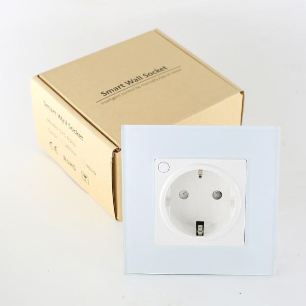 EU Standard 16A Smart Plug Socket 2.4GHz Wifi Wall Outlet Google Alexa App