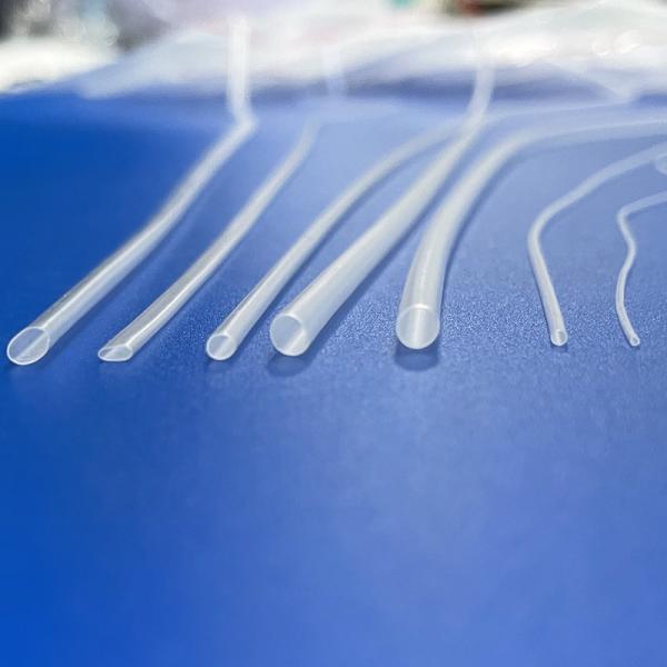 Espessura de parede da tubulação 0.1mm 0.15mm 0.2mm da borracha de silicone médico/do produto comestível