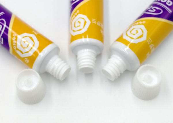 ABL Cosmetic Plastic Barrier Laminated Tube Customized Color Printed With PE Screw Cap