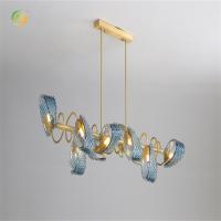 Arte luz LED lujo diseño moderno moda candelabros retro y luces del colgante vidrio luz del colgante interior