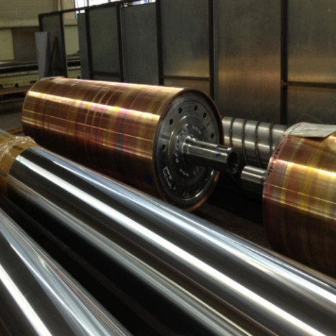 42Crmo Alloy Steel Cooling Roller Nonwoven Fabric Roller Industrial