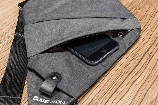 Nylon Casual Crossbody Custom Messenger Bags for Men 30*22*15 cm