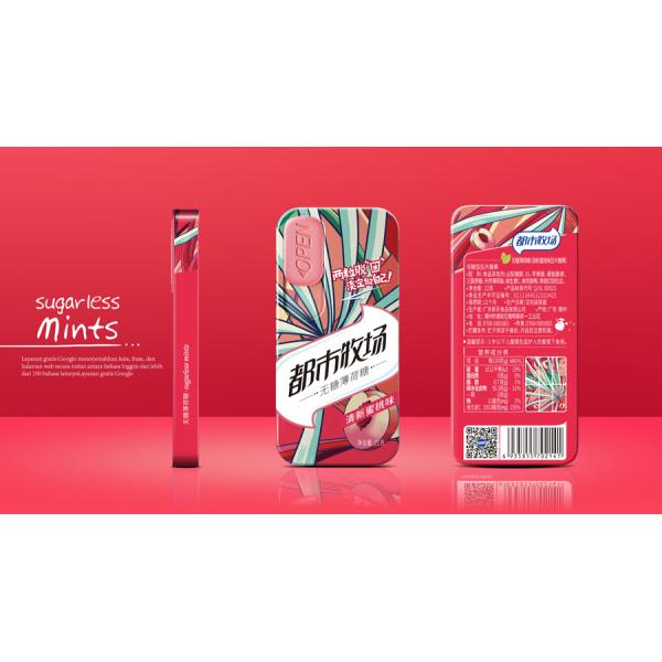 Bolsillo fresco de la respiración de Sugar Free Mint Tablet Candy del paquete portátil