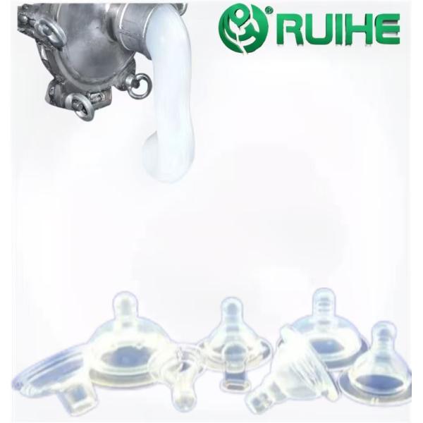 High Transparent Strength Heat Resistant Silicone Rubber For Baby Nipples Product