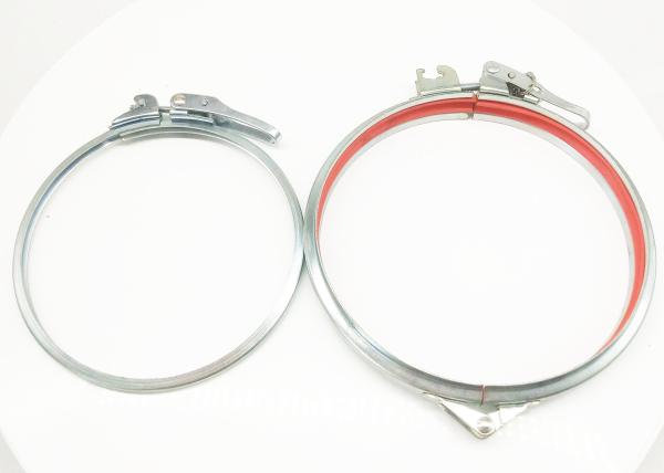 Círculo 100mm - 600mm galvanizou a canalização modular da braçadeira de tubulação de aço