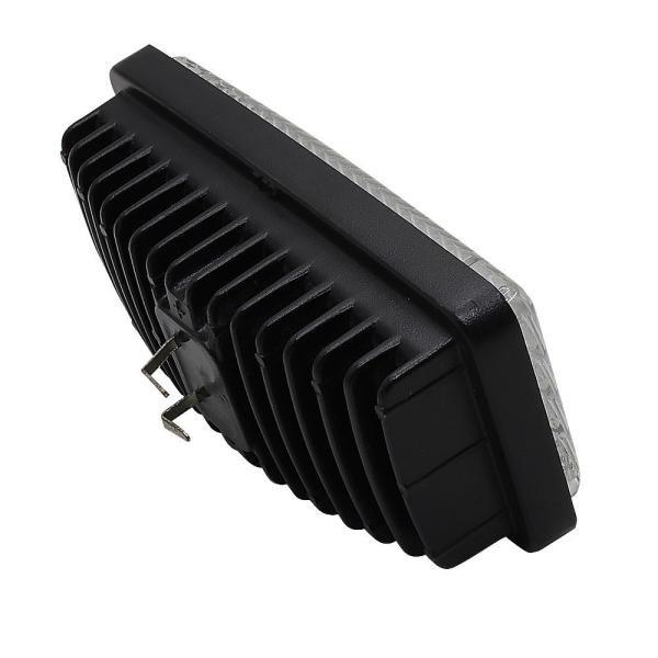 Foco de trabajo LED cuadrado de 20W, luz auxiliar modificada para maquinaria agrícola de tractores