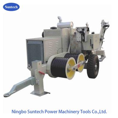 90KN Hydraulic Cable Puller Wire Tensioner For Stringing Overhead Line