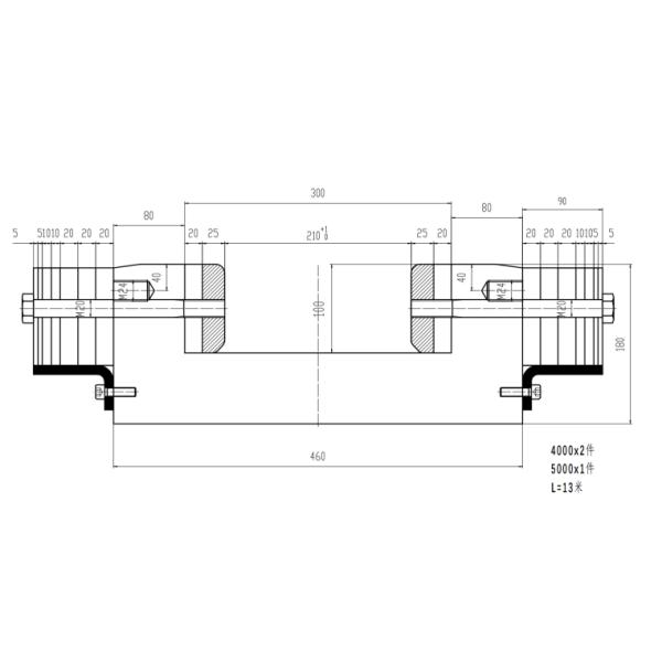 Ferramentas de travagem de pressão para mastro alto/mono-pólos