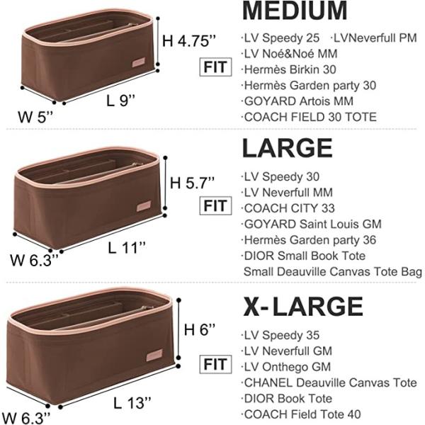 DOXO Wallet Storage Box Felt Women Designer Handbags For LV