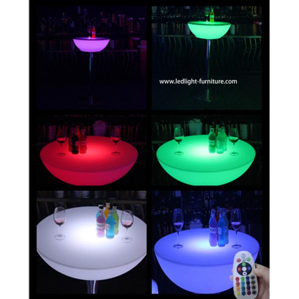Iluminação de dobramento acima da tabela de cocktail do diodo emissor de luz/mesa de centro interativa do diodo emissor de luz com parte superior de vidro