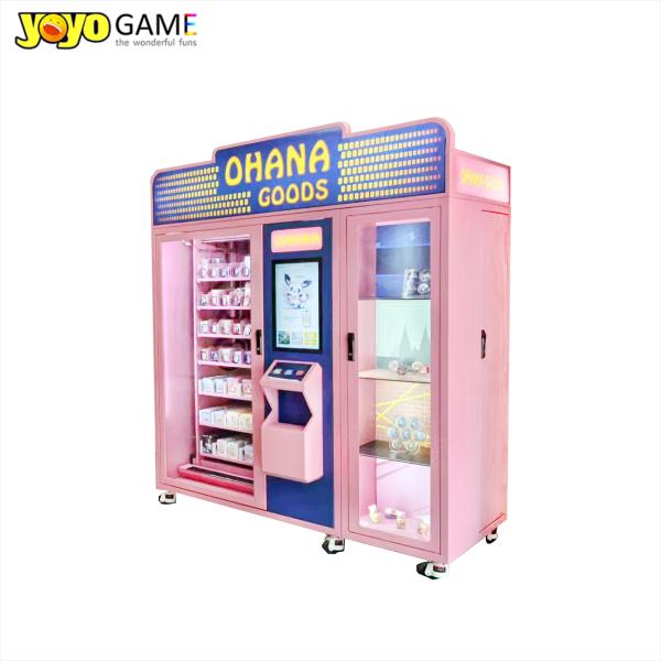 Blind Box Vending Machine Track-Type XY-Axis Dispensing Touchscreen Control for Figurine Retail