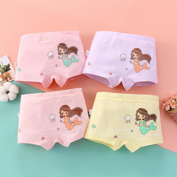 Short macio de um pugilista do personagem de banda desenhada do algodão do XL 2XL das caneleiras para meninas