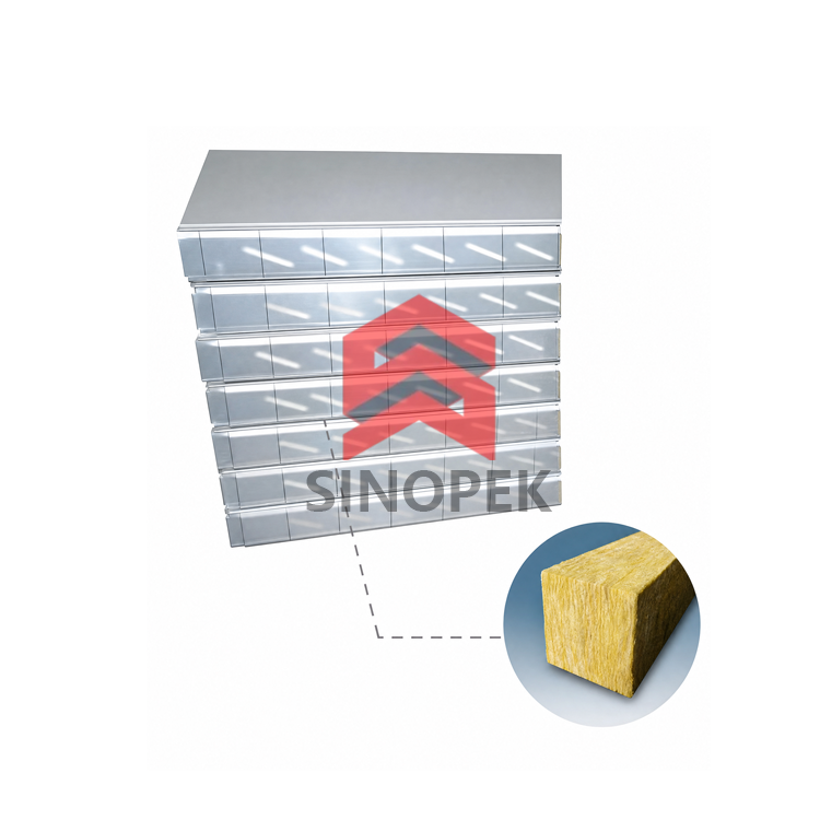 Handmade Baked-Paint Rockwool Cleanroom Panel | Premium Finish | Class A Fireproof