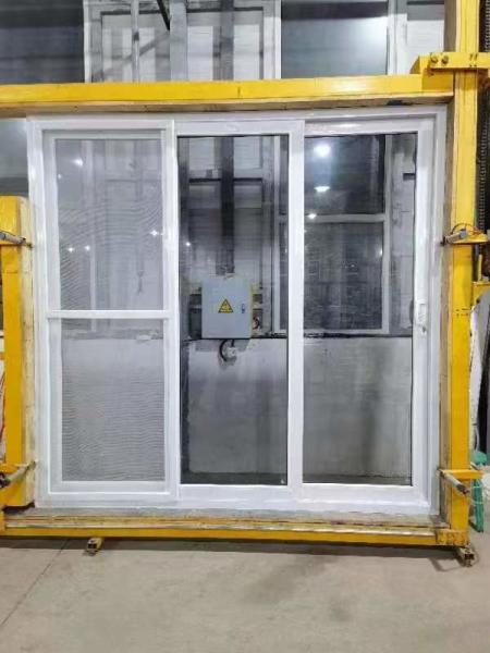 Double Glazed PVC / UPVC Sliding Doors for High Energy Efficiency Front Kitchen Cabinet Doors