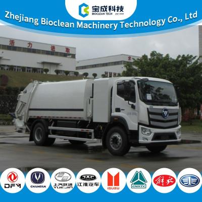 FTTB080C Engine Garbage Compactor Truck 18 Ton Electric Waste Collection Vehicles