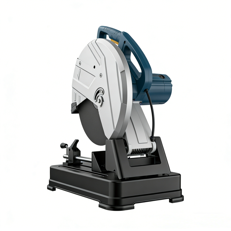 Multi-Purpose Cut-Off Machine Electric Heavy Duty Professional Grade 355mm Rounded Blade 110mm Max Depth 4100rpm for Metal