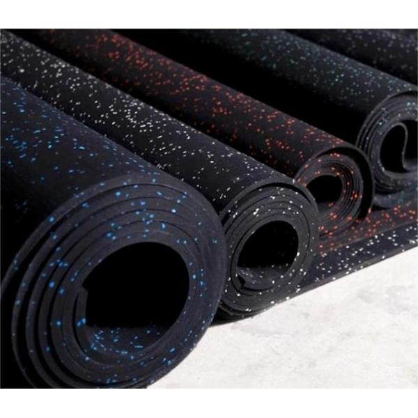Gym Accessories Rubber Flooring Mat Roll Rubber Mat for Customized Gym Floor
