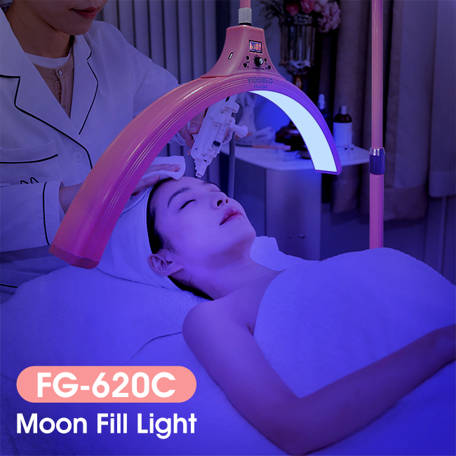 Лучший свет для расширения ресниц 60w Весь набор Led Half Moon Lamp Алюминиевая смесь Макияжный набор