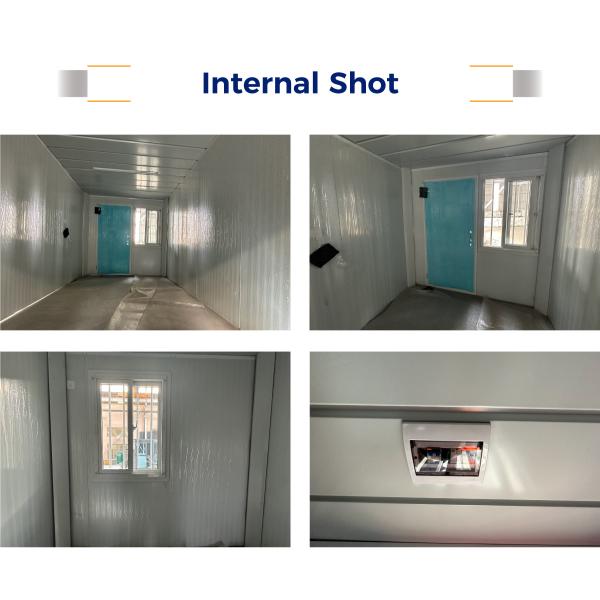 Security Door White or Customized Color House Containers Portable Container House Philippines Folding Container House