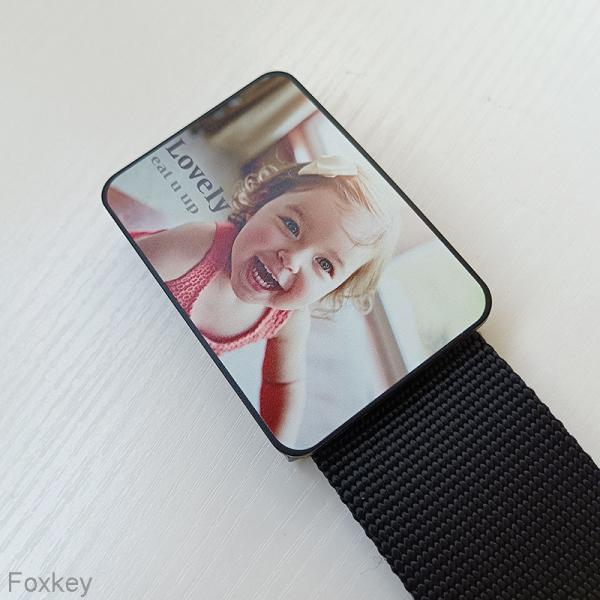 Plastic Adjustable Belt Buckle Suppliers 2 X 3 Printable Personalized