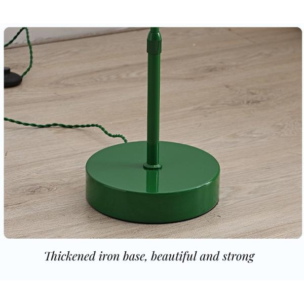 Cabeceira criativa Bean Sprout Lamp do quarto do estudo da lâmpada de Sofa Next To The Floor da sala de Emerald Green Atmosphere Lamp Living