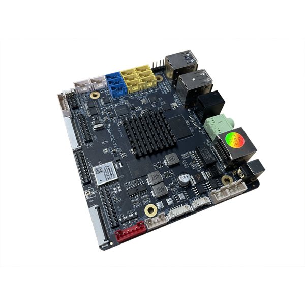 RK3566 Motherboard with 7 Serial Ports Quad-core 1.8 GHz CPU and 4K Decoding for IoT and Automation