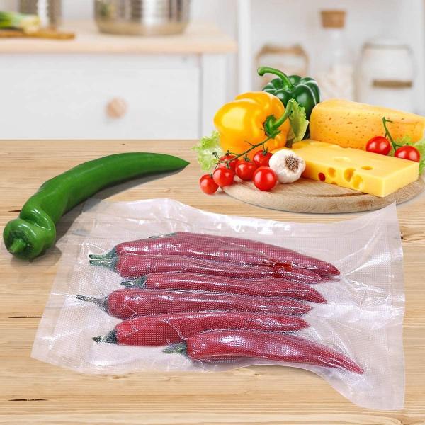 Kitchen Resealable Vacuum Pouches Precut Vacuum Sealer Food Bag