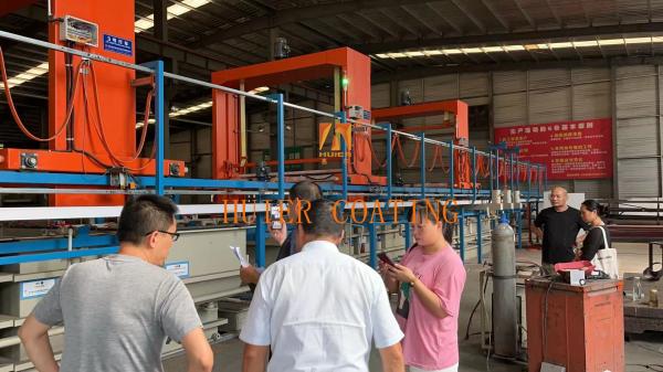 Máquina de limpieza de tratamiento químico industrial con parada de emergencia
