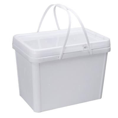 1.5L-25L Quadrado Retangular PP balde com tampa para tela de seda / impressão de transferência de calor