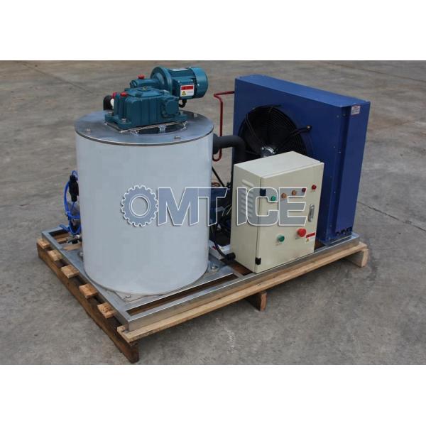 2000KG Capacity Industrial Flake Ice Machine Automatic 2Ton Dry Ice For Fishery