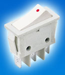 20A / 25A T125 Boat Rocker Switch Waterproof Cover IP55 Brass Terminals & Mid Pins