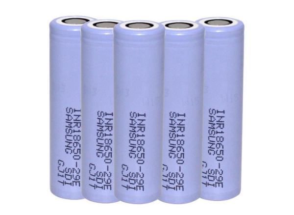 Ultra High Power Brand ICR18650-29E Li-ion Battery Cells 3.6V 2900mAh for Electronic Toys、E-cigarettes、Electric Razor