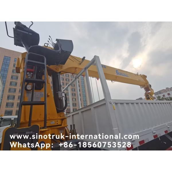 SINOTRUK грузовик монтированные краны оборудование 12 тонн XCMG для подъема 6X4 400 л.с.