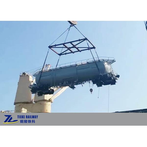 1425mm Bulk Cement Tank Wagon Cement Powder Railway Tanker Capacity 58m³
