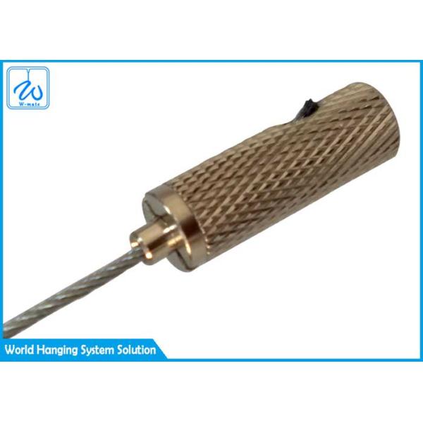 2.0mm Knurled Surface Cable Grippper / Lighting Wire Suspension Kit