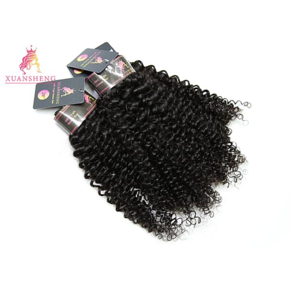Natural Color Brazilian Human Hair Weave / Virgin Hair Bundles