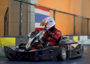 540w/H batterie Mini Go Kart Belt Drive électrique électrique pour des adultes