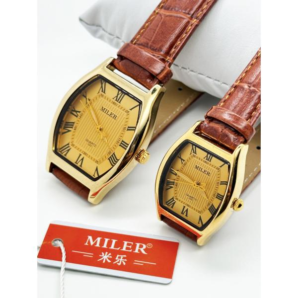 Женщины и мужчины Стильные часы для пары Роскошные модные кварцевые часы