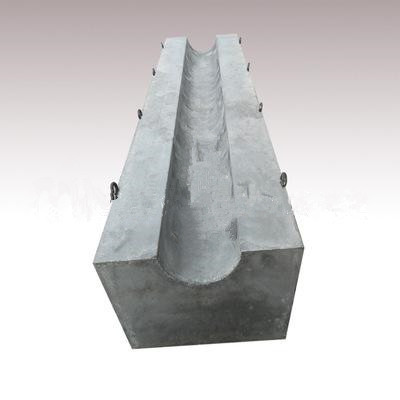 Outlet Molten Iron Groove Precast Concrete Blocks Non - Stick Slag Iron