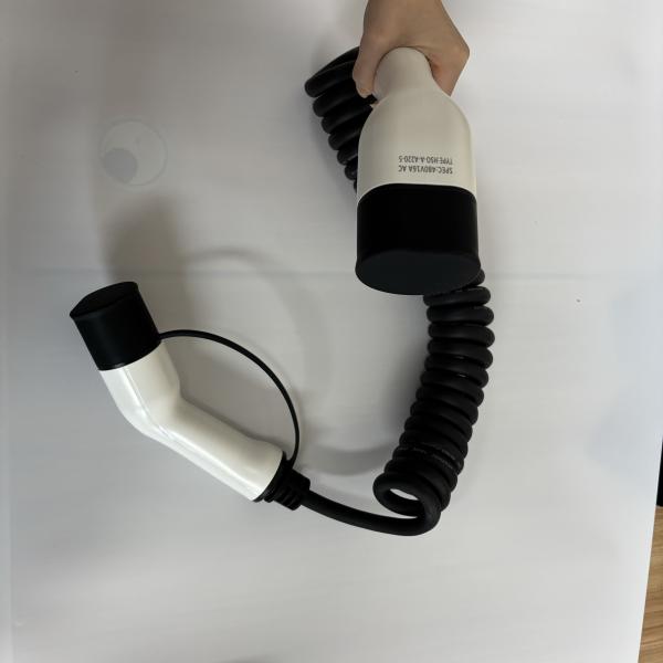 TUV,CE,UKCA,CB Type2 to Type2 Cable EV Charging Cable Type 2 Dual Gun Charger Fast Charger Normal Cable