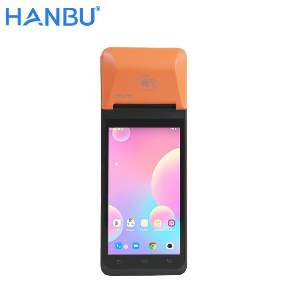 16GB / 32GB / 64GB Mobile POS Speaker Support Smart POS Machine With 8-Core * 1.6GHz Security CPU