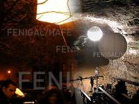 o diodo emissor de luz de 3.1x3.1x1.5m 1200W RGBW internacional ilumina acima o balão para o industria do cinema