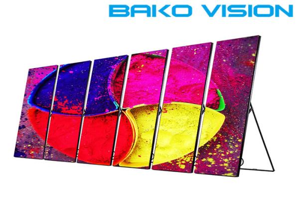 Standing Poster LED Screen Front Service Mirror LED Display Nationstar LEDs Slim/Lightweight
