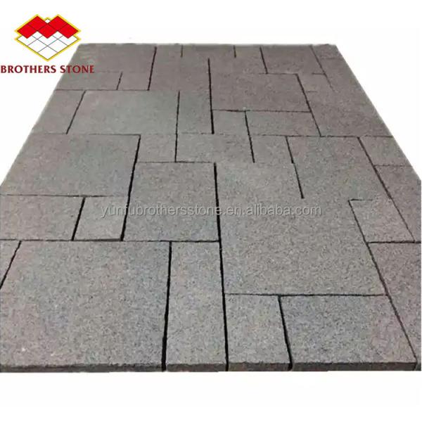 Natural Paving Stones Chinese Granite Cut-To-Size for Modern Outdoor Parks in Yunfu