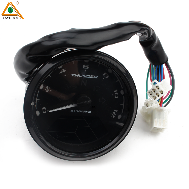 New Model CG125 Electric Motorcycle Digital Speedometer Plastic Digital Display