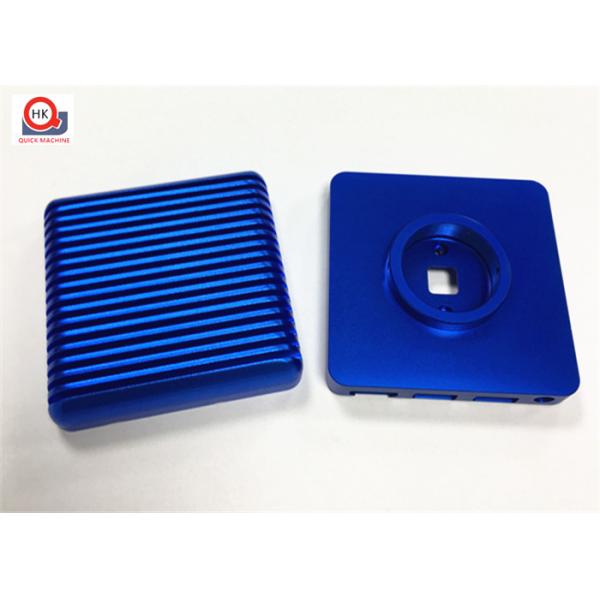 Anodized Finish Precision CNC Machined Parts Extrusion Aluminum Materials