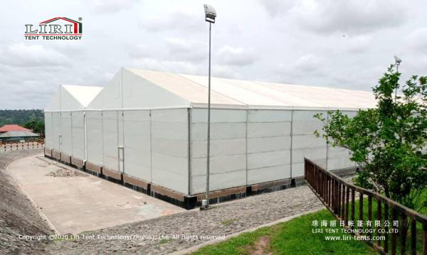 20x150m Temporary Large Marquee Tent With ABS Hard Wall Water Resistant