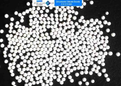 65 Zirconia Ceramic Grinding Media , 2.2 - 2.5 Mm Ceramic Grinding Balls For Dispersion