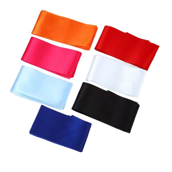 Customizable Blanks White Satin Sublimation Birthday Sash Bridesmaid Sash Party Shoulder Straps Welcome Belt